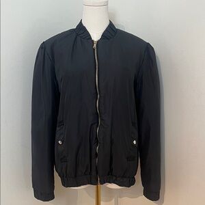 Rebel Queen by Liu Jo Black Bomber Jacket